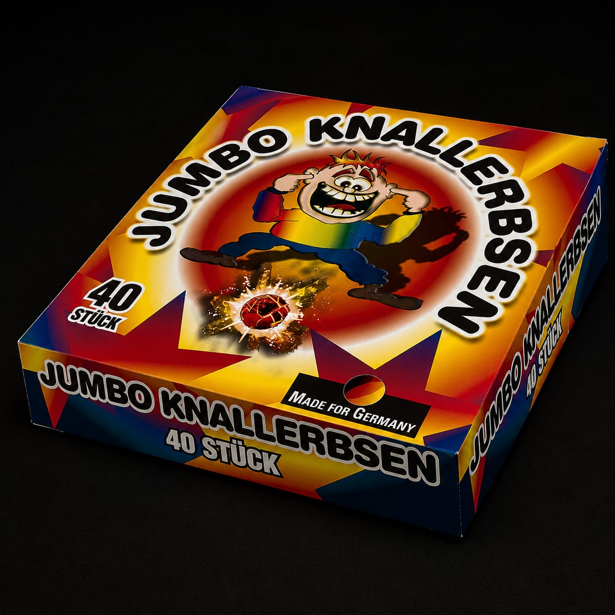 Jumbo Knallerbsen Box